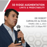 3D Ridge Augmentation: Limits & Predictability
